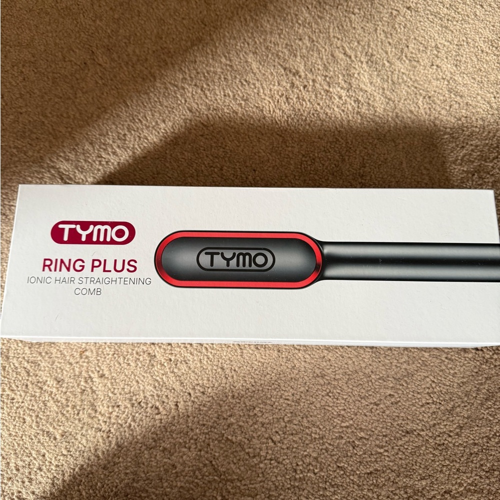 TYMO Ring Plus Ionic Hair Straightening Comb